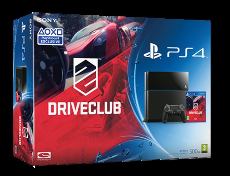 Sony desvela pack Playstation 4 junto a DriveClub