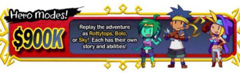 Tres héroes se unen a Shantae Half Genie Hero