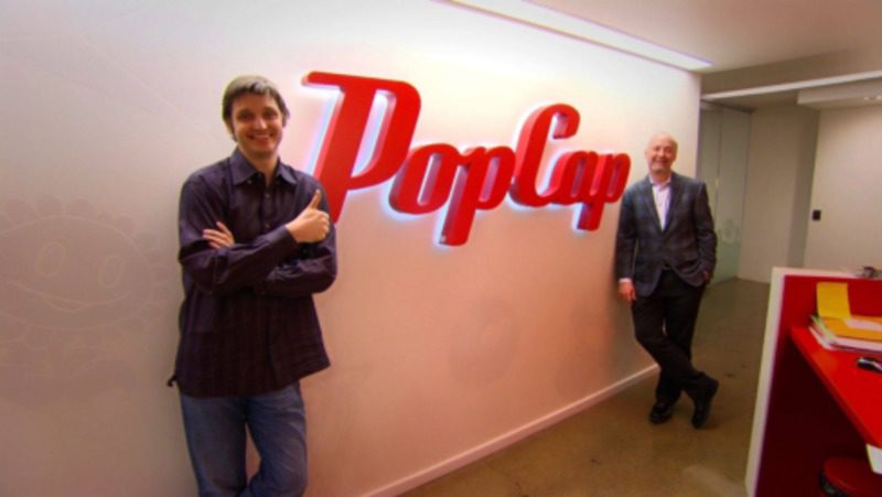 John vechey y Dave Robinson de PopCap Games