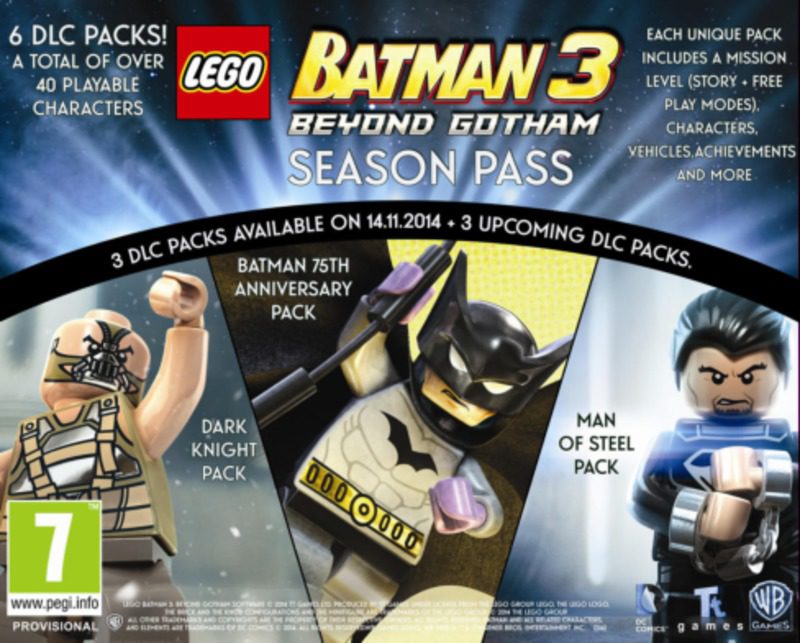 Pase de Temporada de Lego Batman 3: Más Allá de Gotham