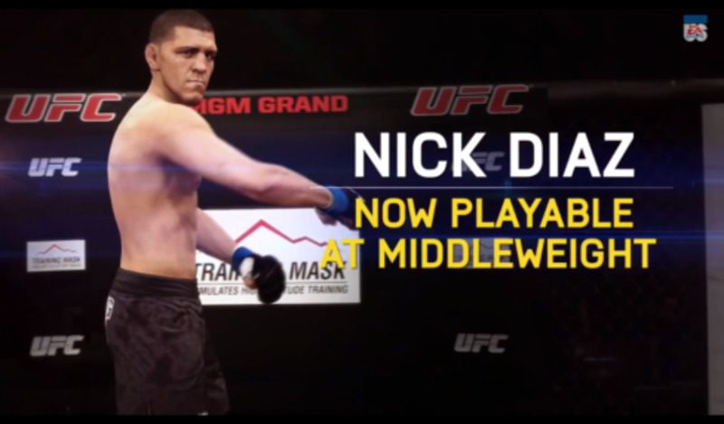 EA Sports UFC Nick Diaz