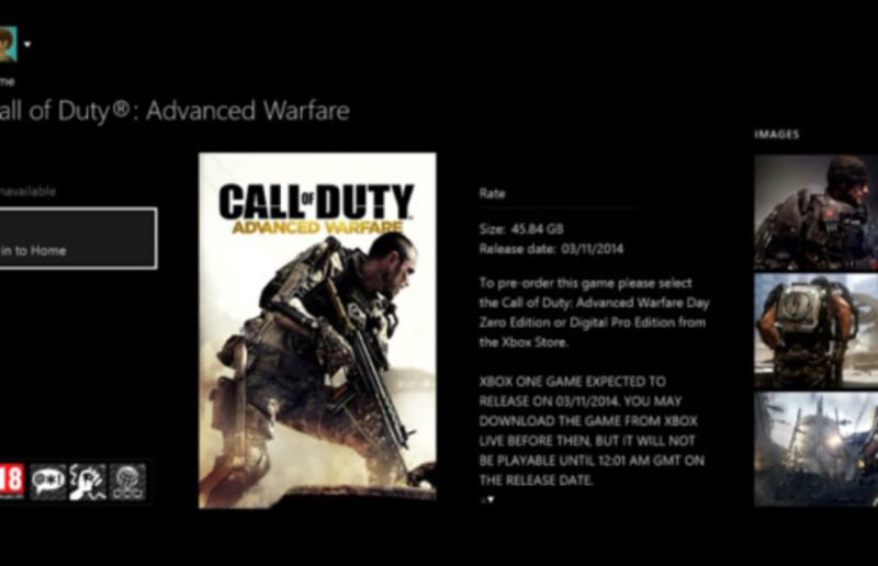 Call of Duty: Advanced Warfare Instalación