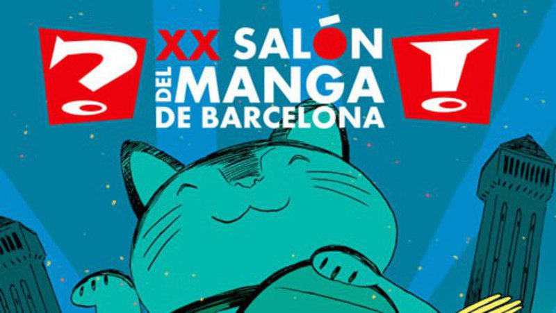 Cartel del XX Salón del Manga de Barcelona