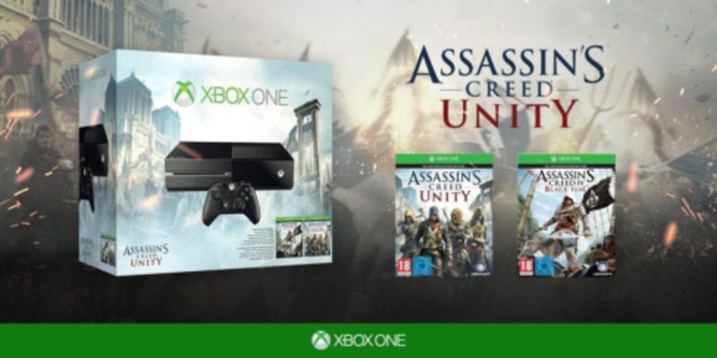 Se confirma el pack de Xbox One junto a 'AC Unity' y 'AC IV: Black Flag'
