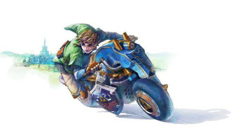 Moto Zelda Mario Kart 8