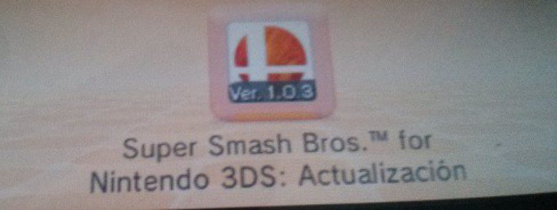 Toca actualizar la versión de Smash Bros en 3DS para jugar en línea