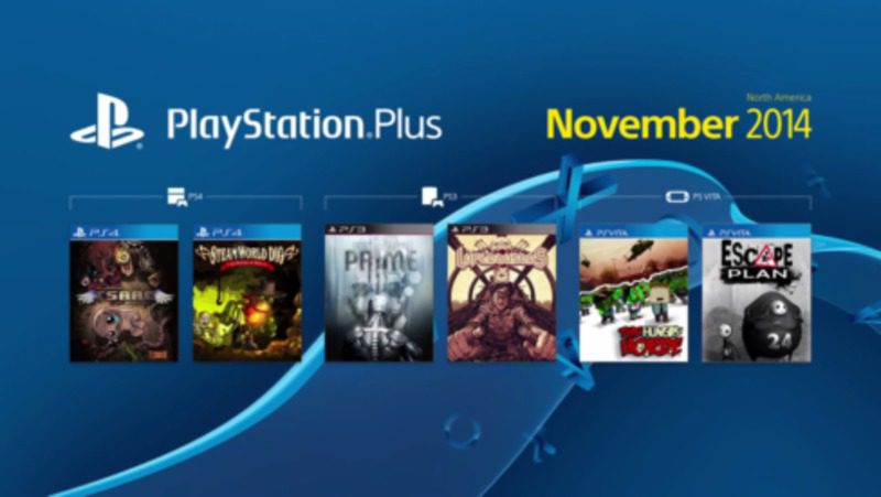 PlayStation Plus Noviembre 2014