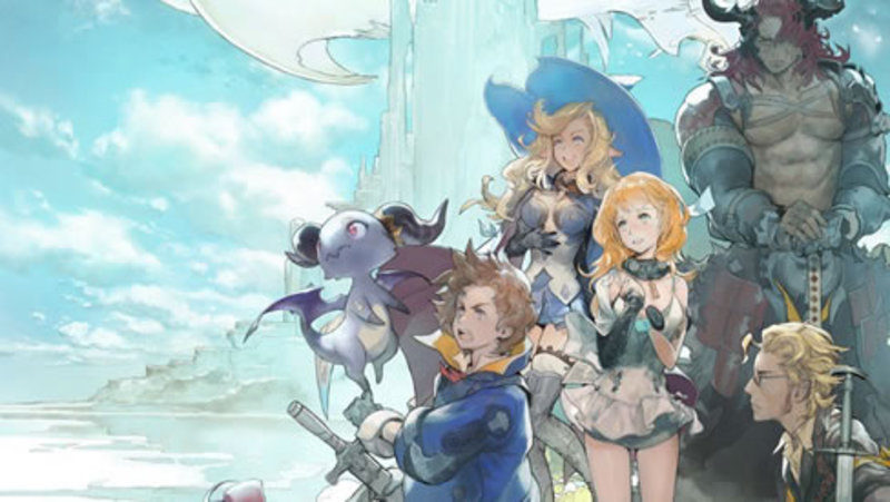Arte de 'Final Fantasy Legends: The Space-Time Crystal'