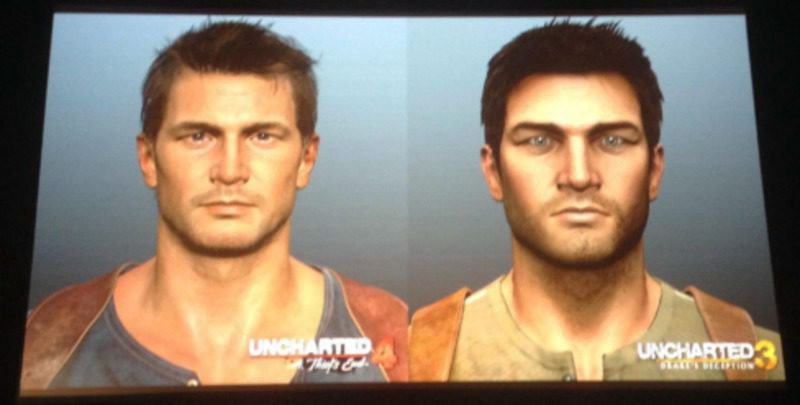 Comparativa Nathan Drake en Uncharted 4 y Uncharted 3