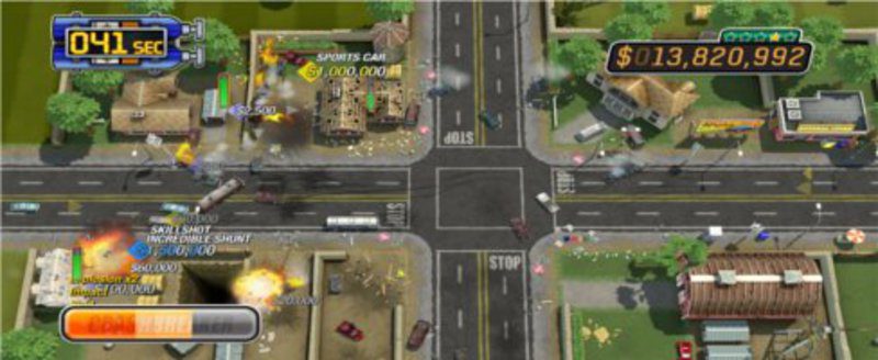'Burnout Crash' inicialmente era un juego para Wii