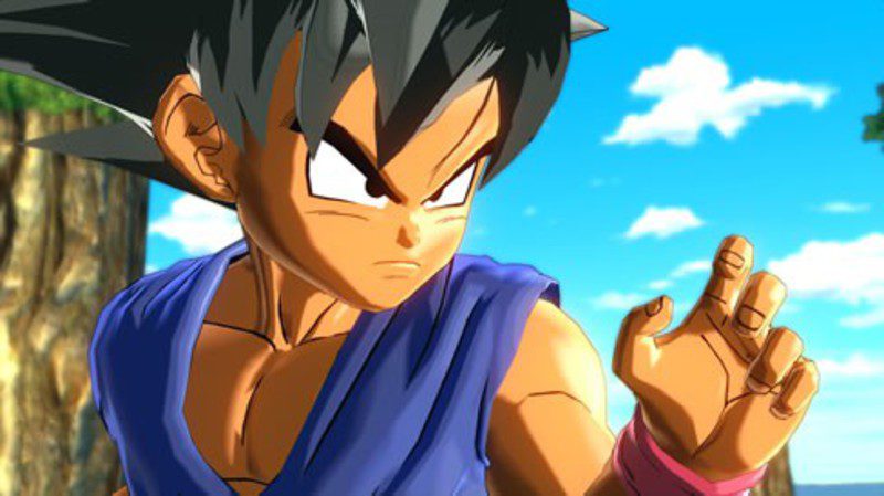 Goku, de nuevo niño, como en Dragon Ball GT
