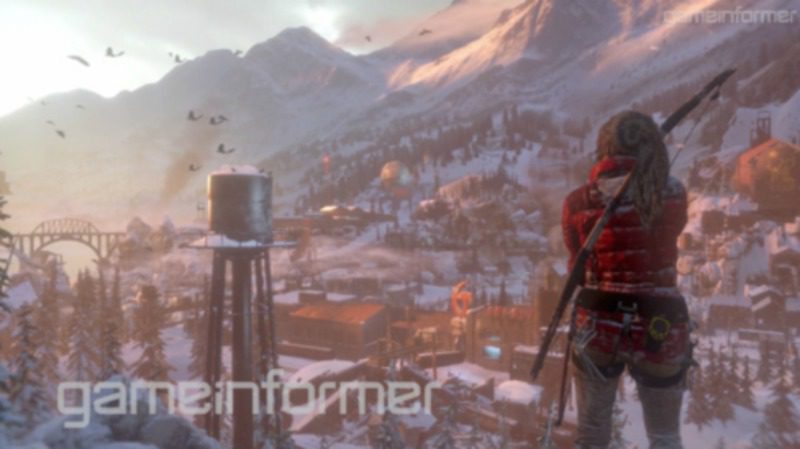 Rise of the Tomb Raider Game Informer