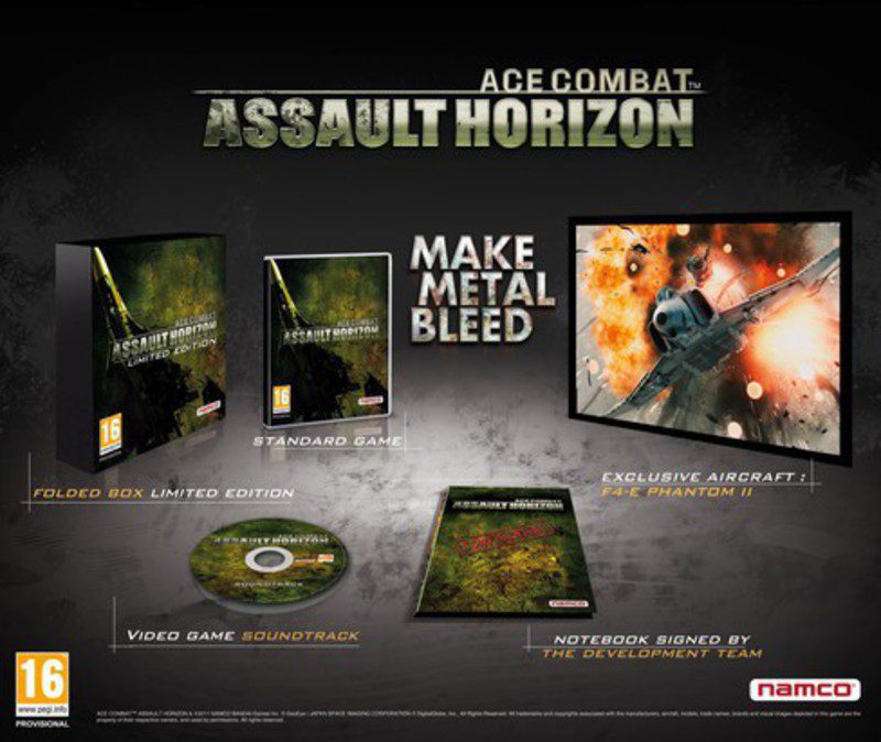 Edicion Coleccionista Ace Combat Assault Horizon