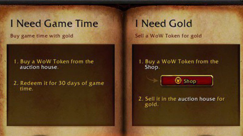 WoW Tokens