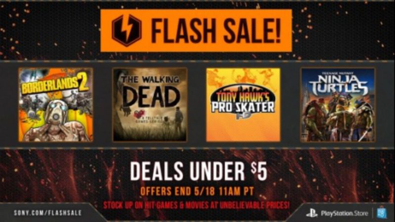 PS Store Flash Sale Mayo 2015