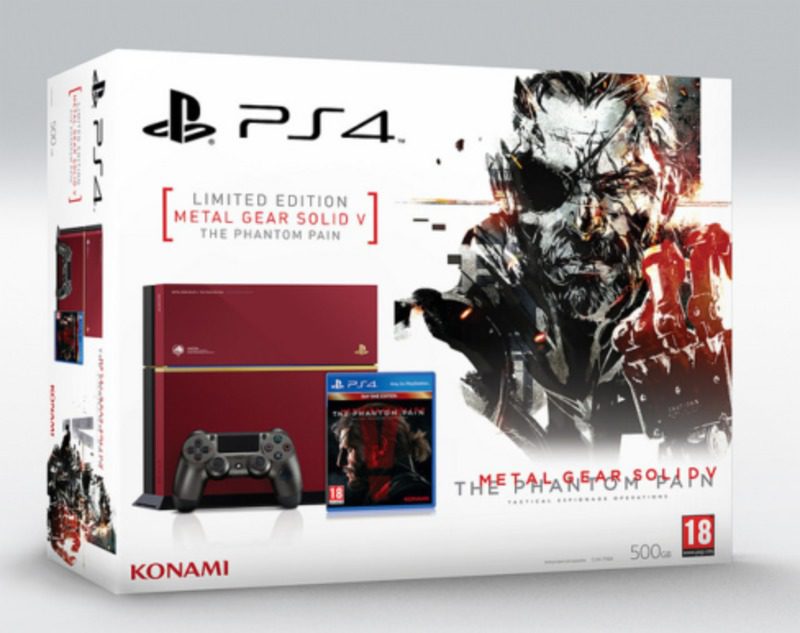 PS4 Edición Limitada Metal Gear Solid V: The Phantom Pain