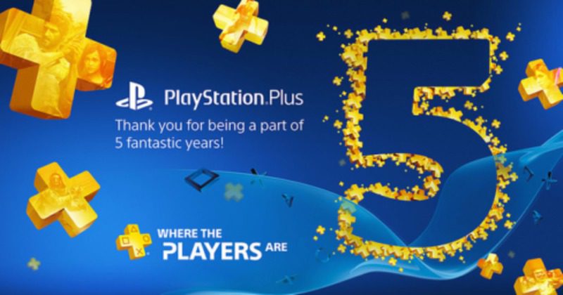 PlayStation Plus 5º Aniversario