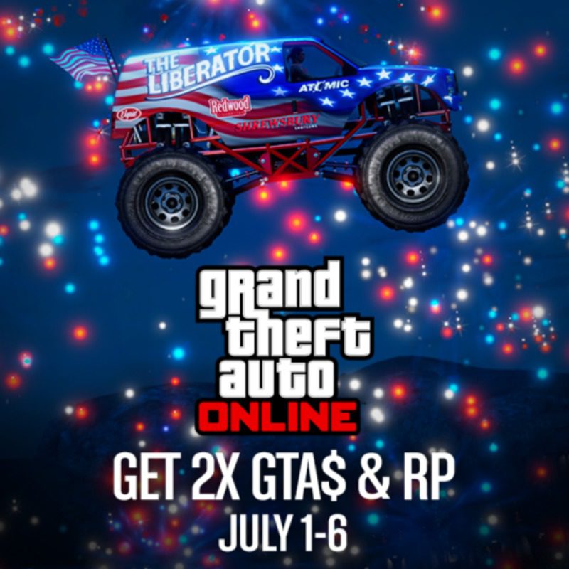 GTA Online: Evento del 1 al 6 de julio