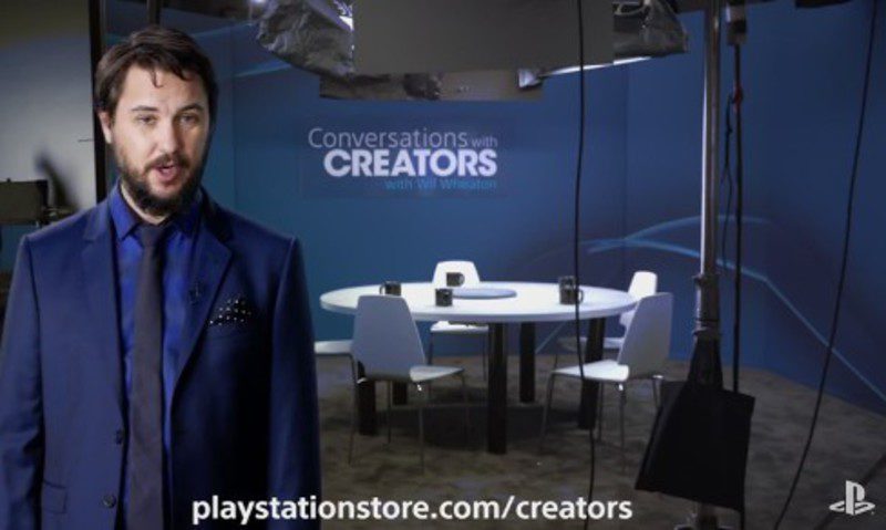 Wil Wheaton PlayStation