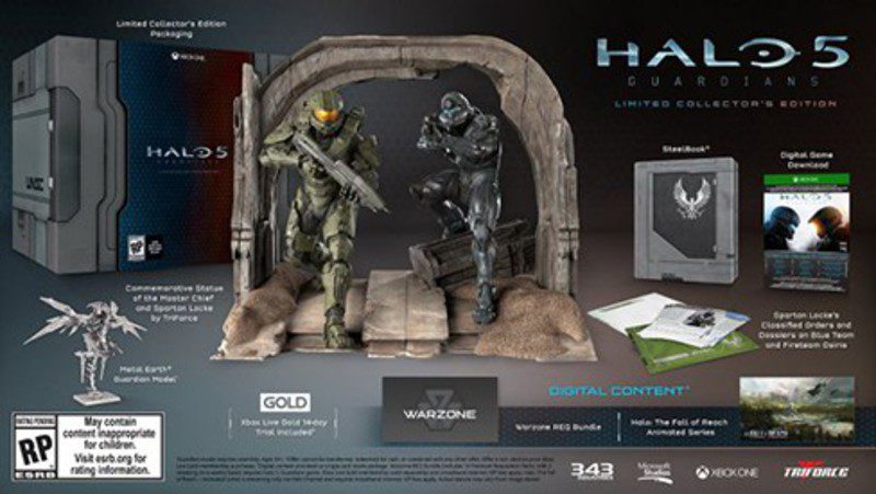 ¿Molesto por la ausencia del juego físico en la coleccionista de 'Halo 5'? Frank O'Connor explica el motivo