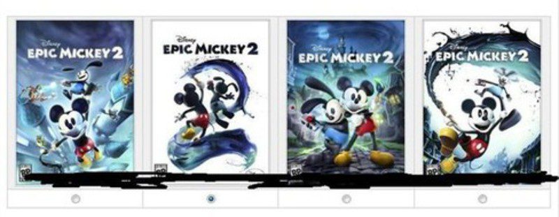 'Epic Mickey 2' Posibles boxarts