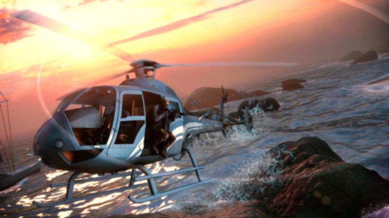 Battlefield Hardline: Robo - Helicóptero de reconocimiento