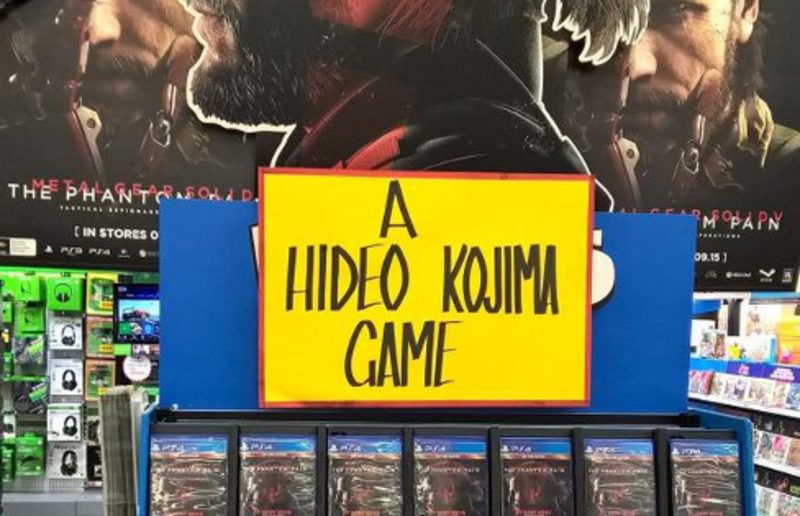 Si Konami retira el nombre de Hideo Kojima de 'Metal Gear Solid V: The Phantom Pain', las tiendas australianas lo recuperan