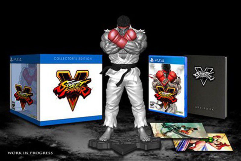 'Street Fighter V' tendrá una espectacular edición coleccionista con Ryu de estrella