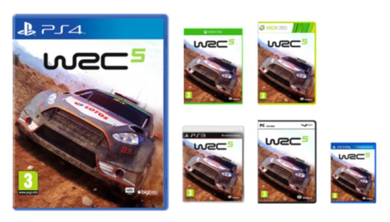 WRC 5 - Portada española