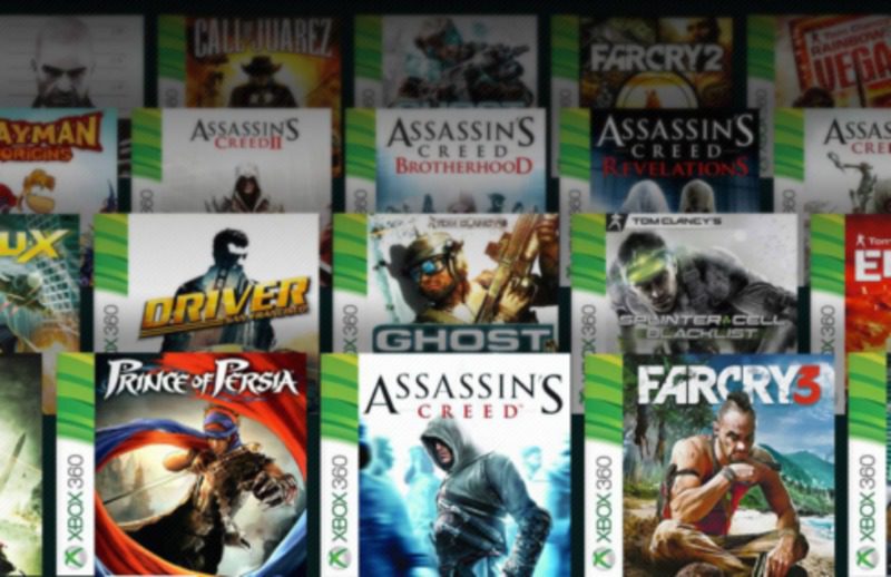 Juegos de Ubisoft de Xbox 360