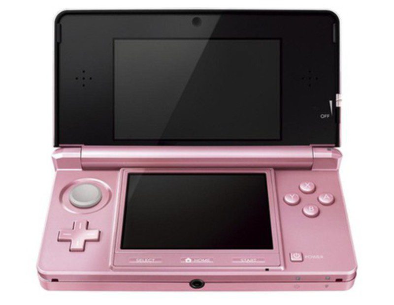 Nintendo 3DS en rosa