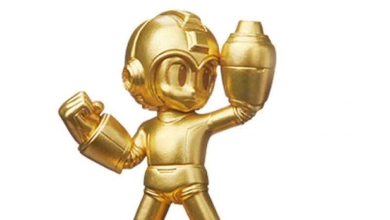 La amiibo de Mega Man dorado no llegará a Europa