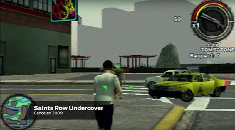 Saints Row Undercover PSP cancelado