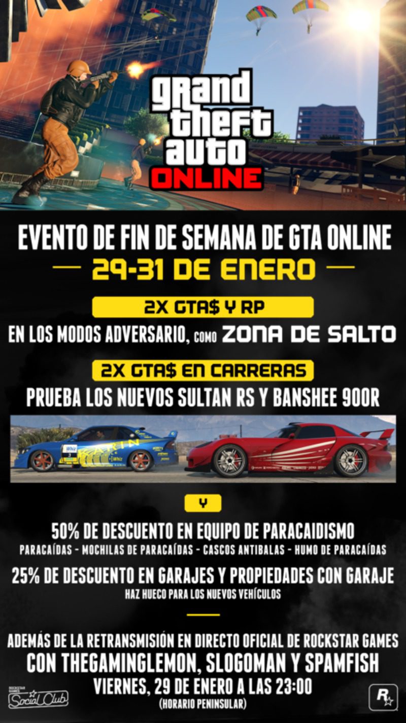 GTA Online - Evento de fin de semana