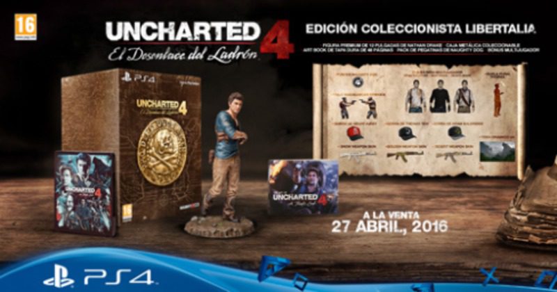 Uncharted 4 - Edición Coleccionista Libertalia