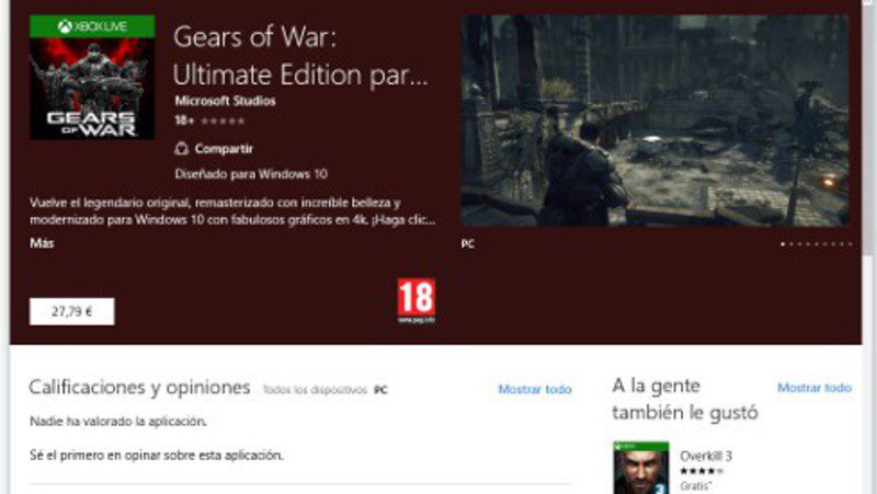 Gears of War en PC
