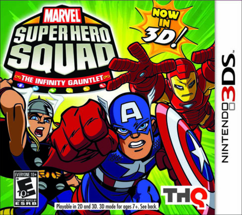 portada Marvel Super Hero Squad: The Infinity Gauntlet