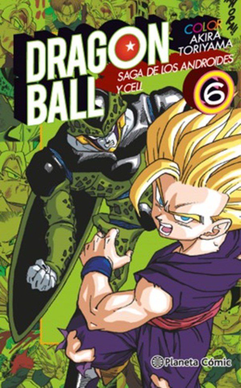 El Manga Dragon Ball Color Saga De Los Androides Y Cell 6 Ya