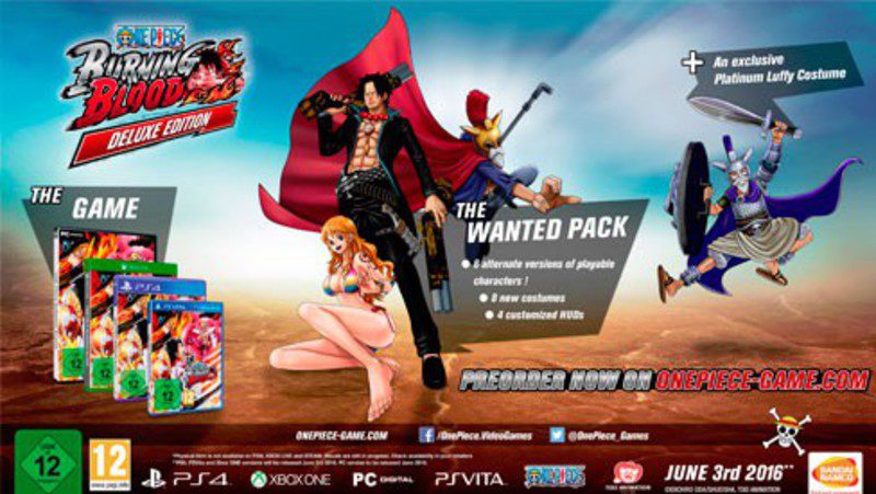 'One Piece: Burning Blood' anuncia nuevo modo de juego y extras por reserva digital en PlayStation