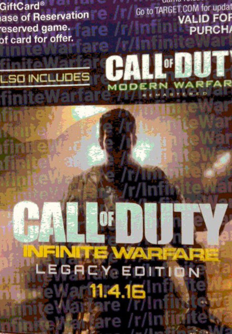 Se filtra la portada del rumoreado 'Call of Duty: Infinite Warfare' con fecha de lanzamiento incluida