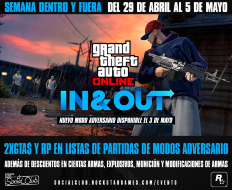 GTA Online - Semana Dentro y fuera