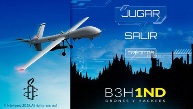 'B3H1ND: Drones & Hackers', el antijuego español que busca concienciar contra la guerra