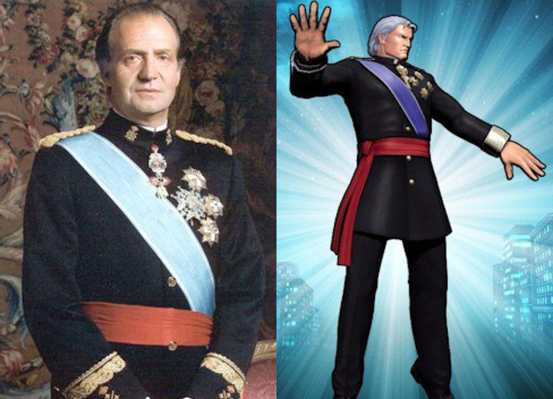 El Rey Juan Carlos y Magneto de Ultimate Marvel Versus Capcom 3