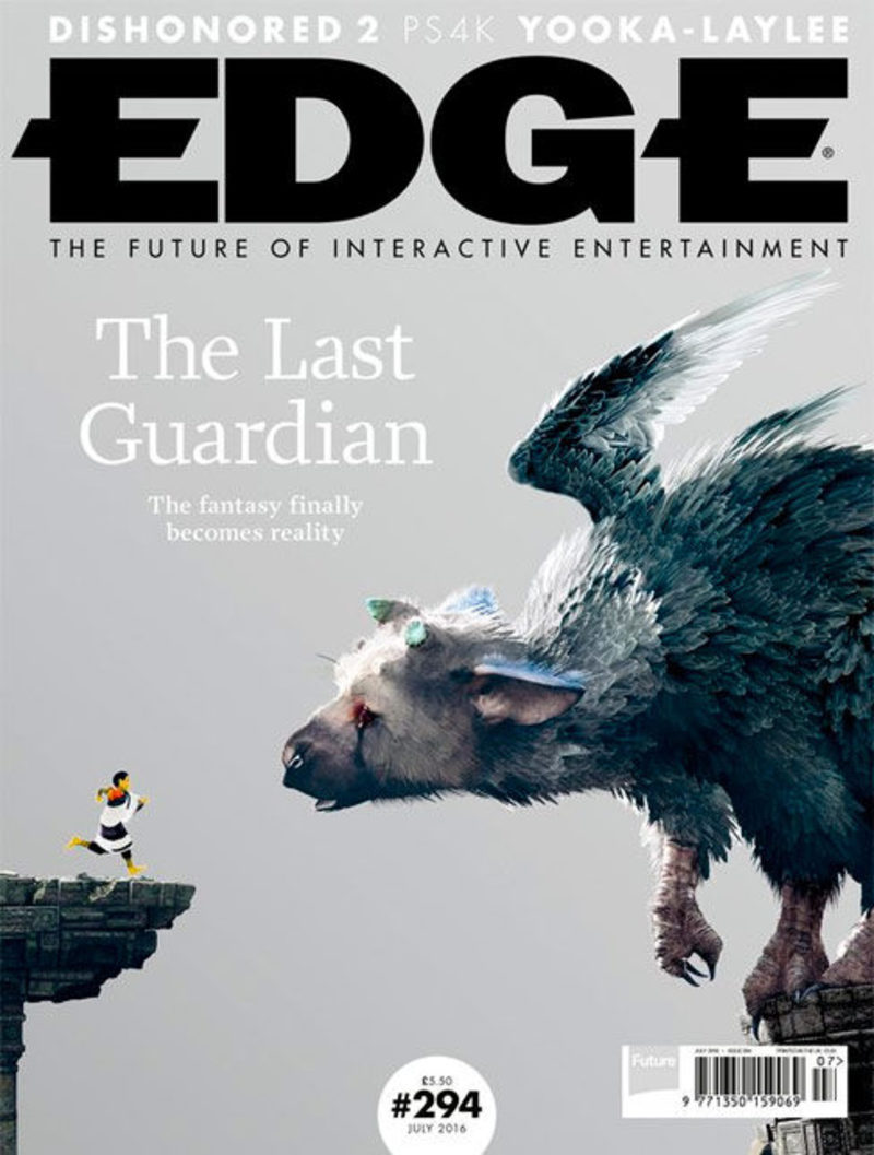 'The Last Guardian' es portada de Edge y asegura su salida para 2016