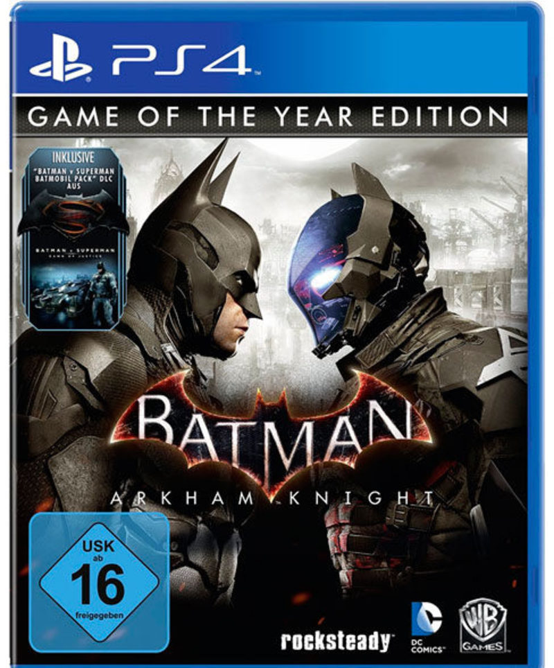 Amazon Alemania filtra la posible edición Juego del Año de 'Batman: Arkham  Knight' - Zonared
