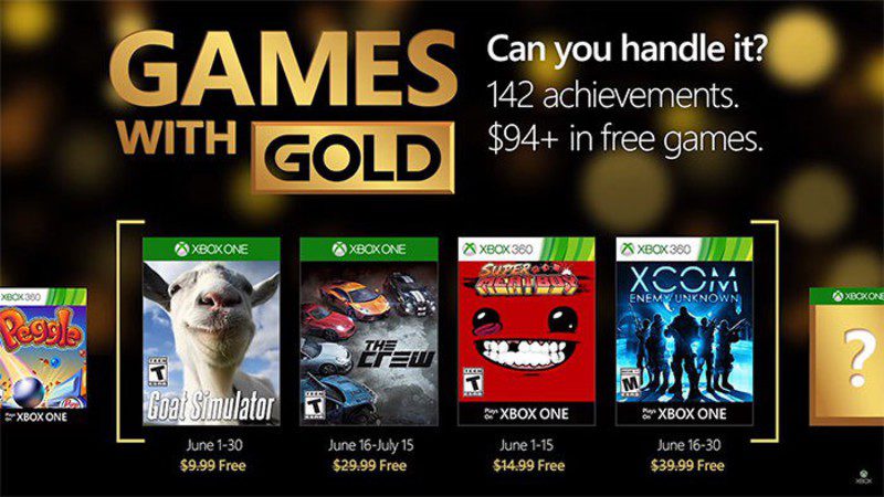 Games with Gold junio 2016