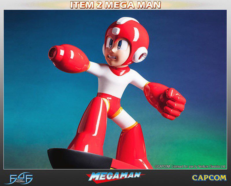 Mega Man Item 2 figura de resina