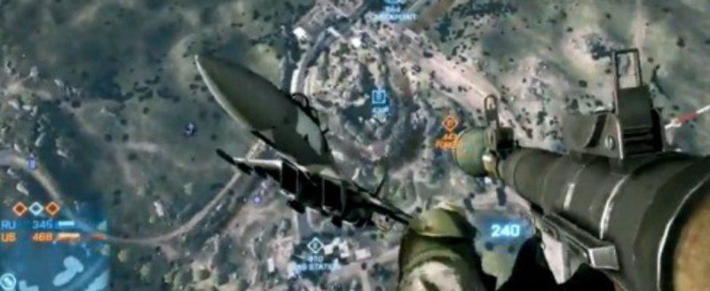 Rendezook sale del cockpit y saca un lanzacohetes en 'Battlefield 3'