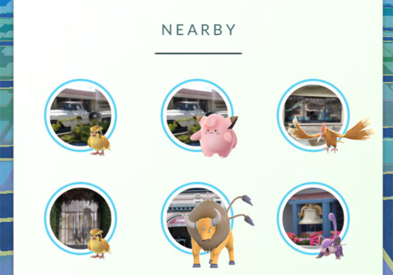 Pokémon Go Nearby