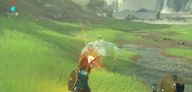 Zelda Breath of the Wild arco y flechas